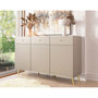 Voir la diapositive 4 : BEST MOBILIER Sorolla - buffet bas - 3 portes et 3 tiroirs - 150 cm