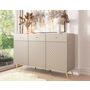 Voir la diapositive 4 : BEST MOBILIER Sorolla - buffet bas - 150 cm