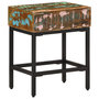 Voir la diapositive 2 : VIDAXL Table d'appoint 40x30x51 cm Bois massif de recuperation