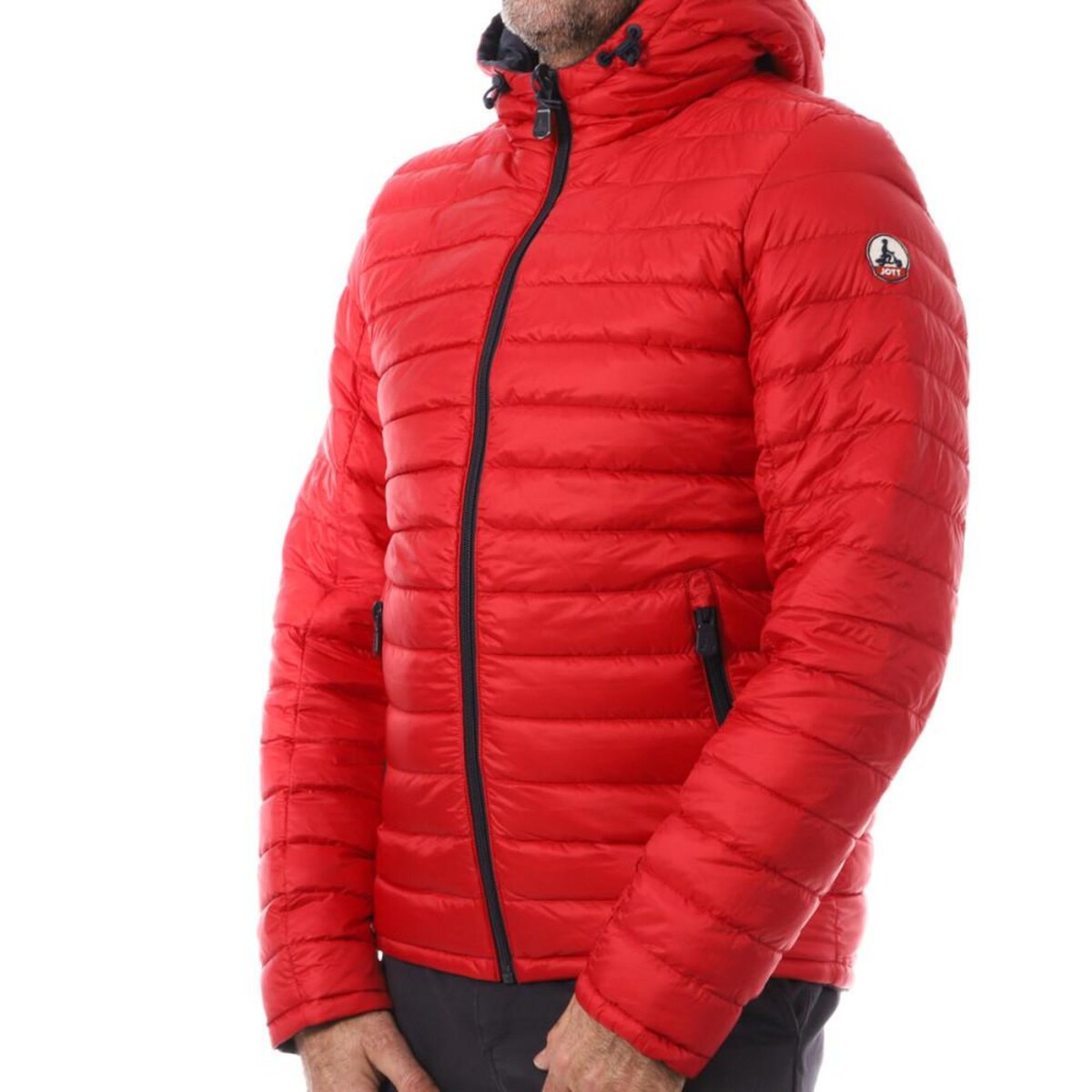 Doudoune discount rouge homme