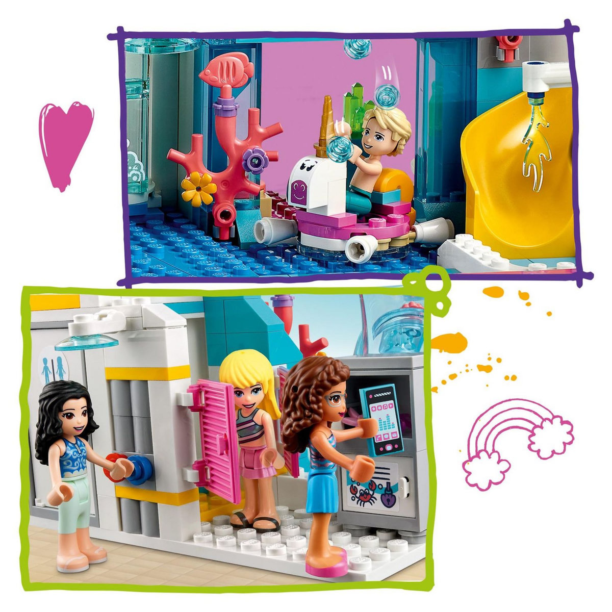 LEGO Friends 41430 - Le parc aquatique Plaisirs d'été