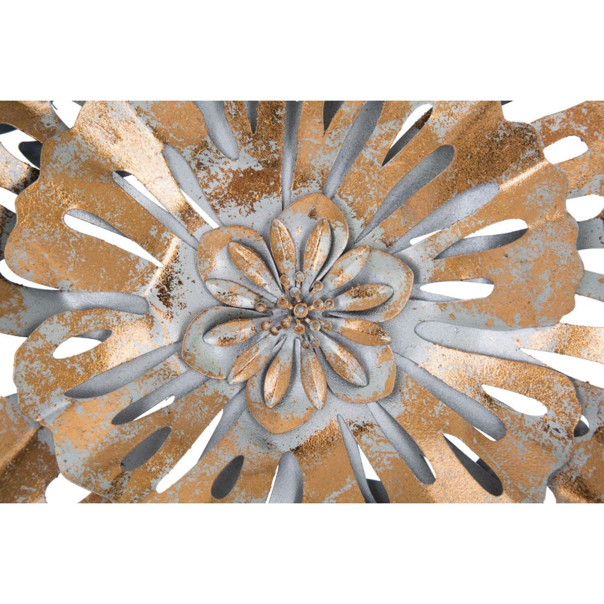 Voir la diapositive 2 : Paris Prix Décoration murale encadrée en métal  too  88cm multicolore