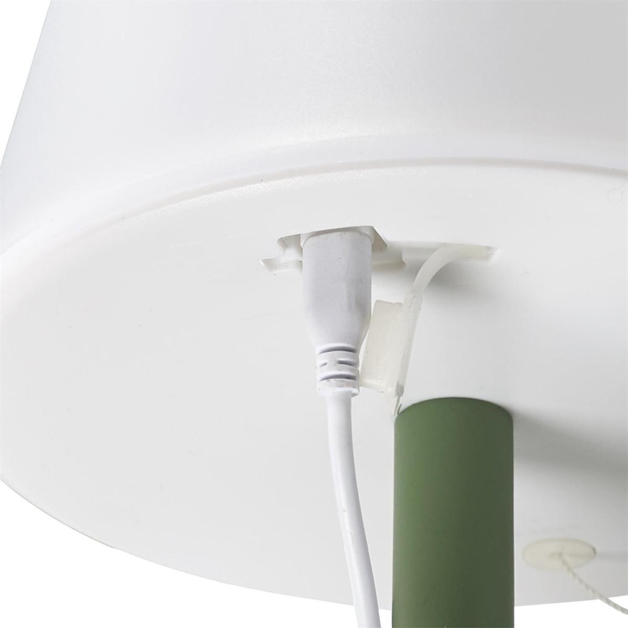 Voir la diapositive 2 : The Home Deco Factory Lampe à poser intérieur & extérieur  led  30cm vert