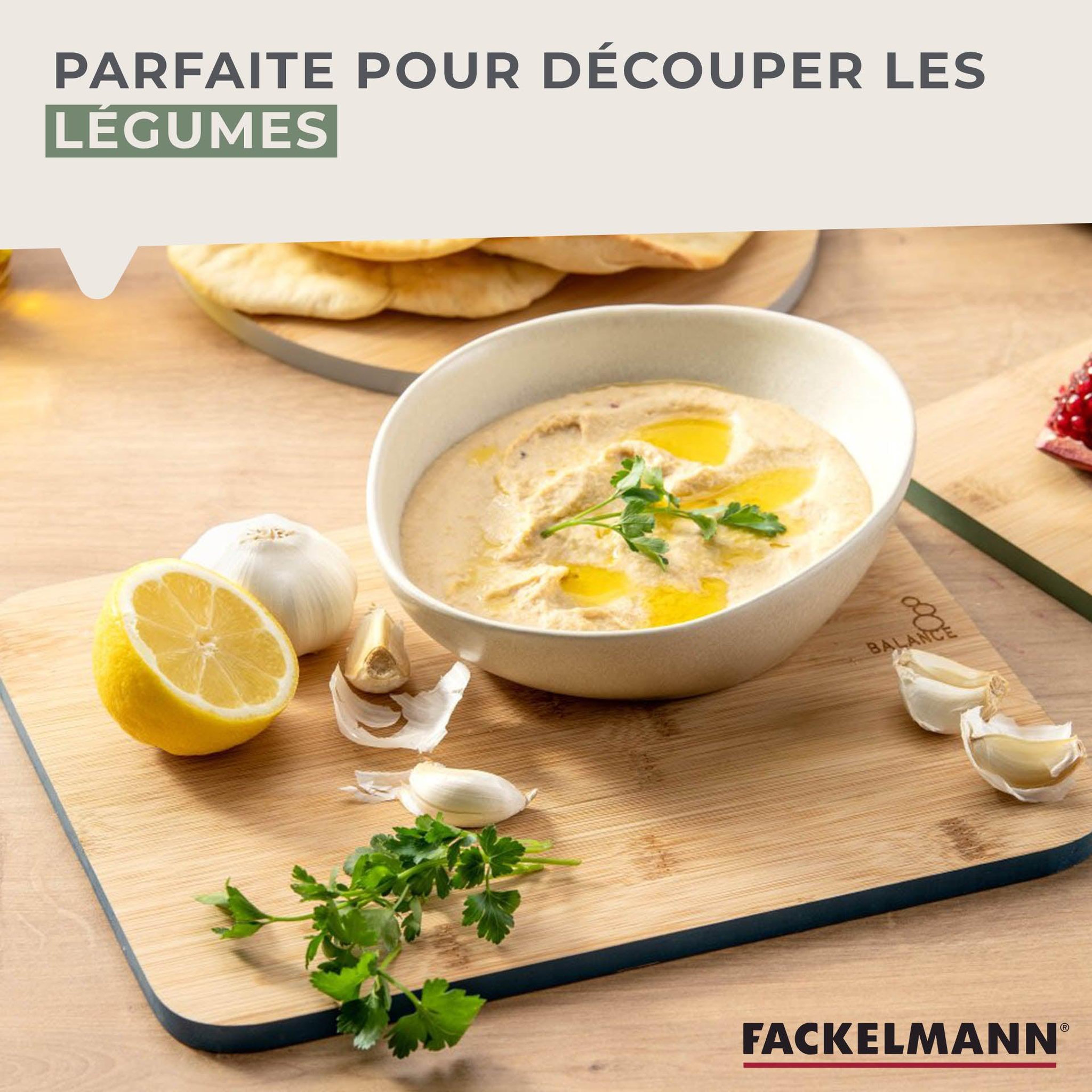 Voir la diapositive 4 : Fackelmann Planche à découper en bambou 30 x 23 cm fackelmann balance