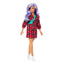 Voir la diapositive 1 : BARBIE Poupée Barbie Fashionistas - Cheveux violets