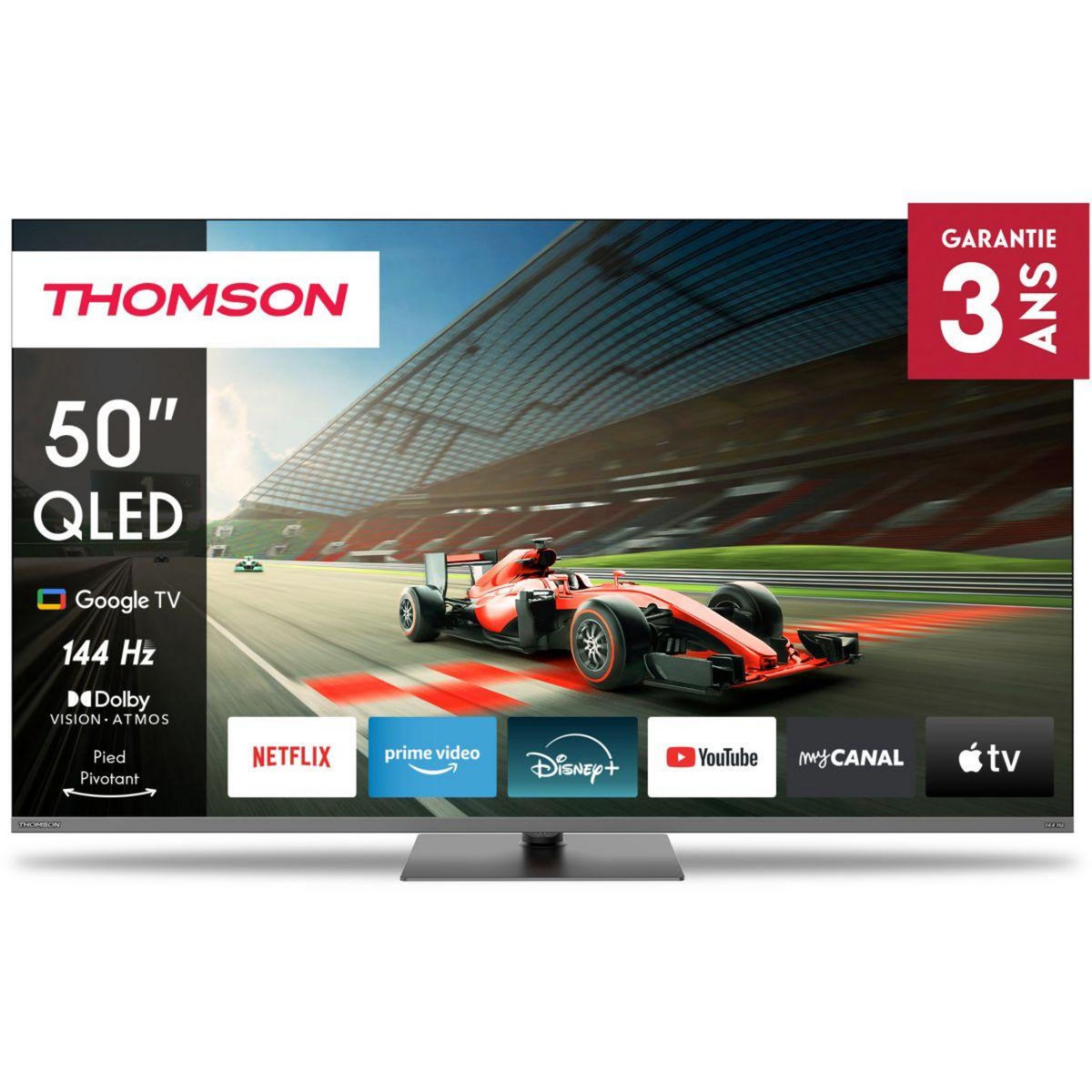 THOMSON TV QLED 50QG7C04 - 50 pouces (126 cm )