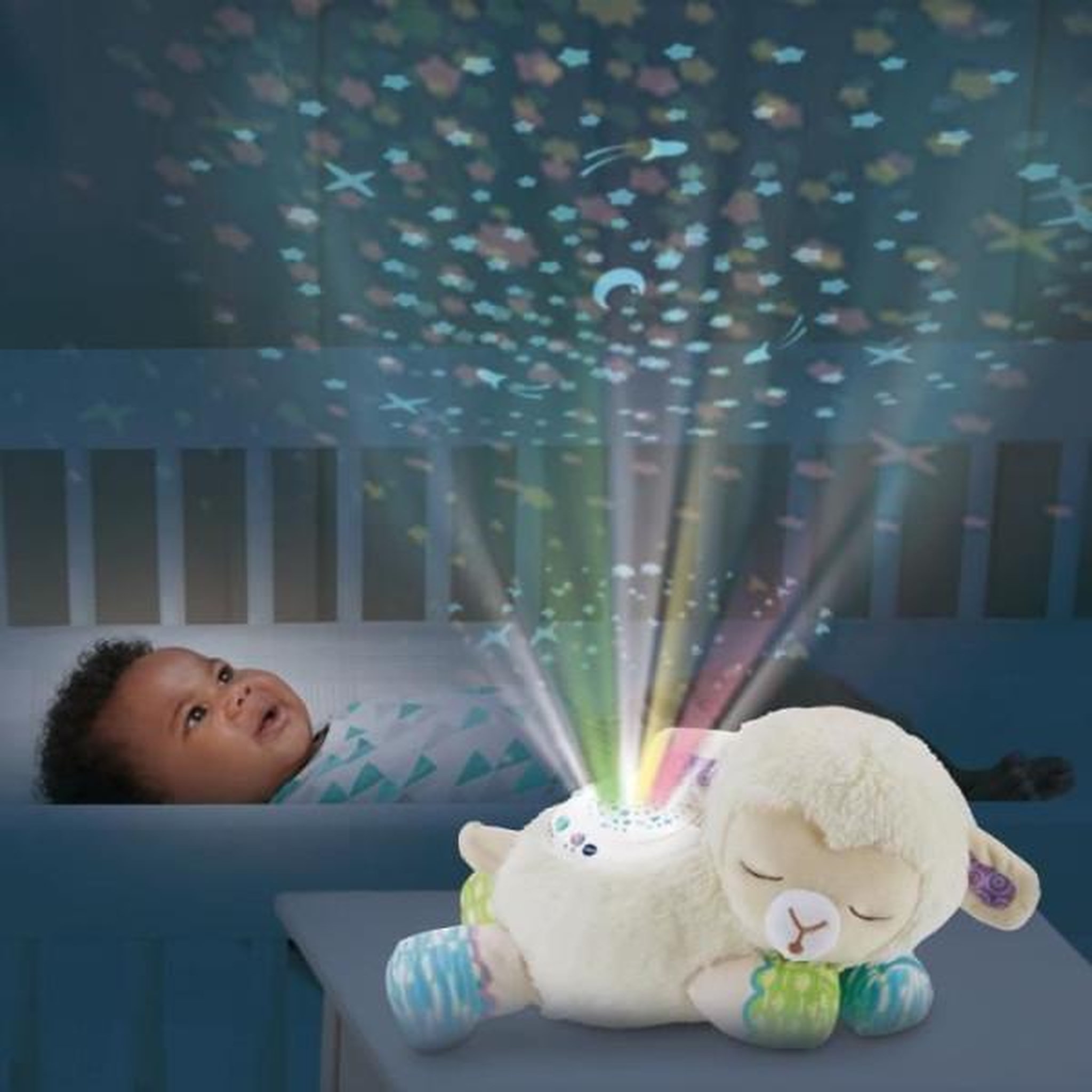 Voir la diapositive 5 : VTECH BABY VTECH BABY - Manon, Lumi Mouton Nuit Etoilée 3 en 1