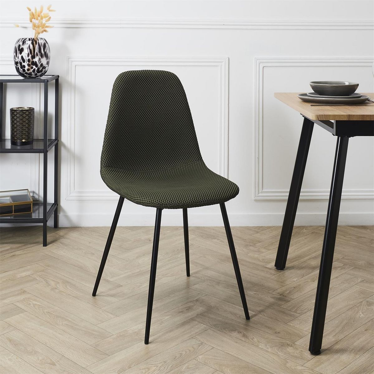 TOILINUX Lot de 4 chaises ATOME