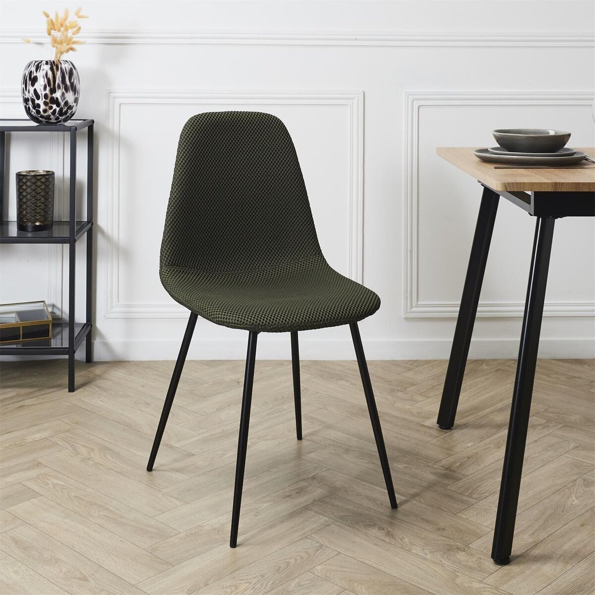 TOILINUX Lot de 4 chaises ATOME