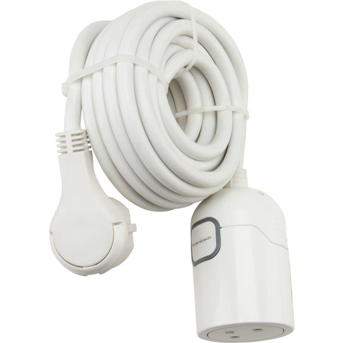 ZENITECH Rallonge rallonge easyeject 3m blanc