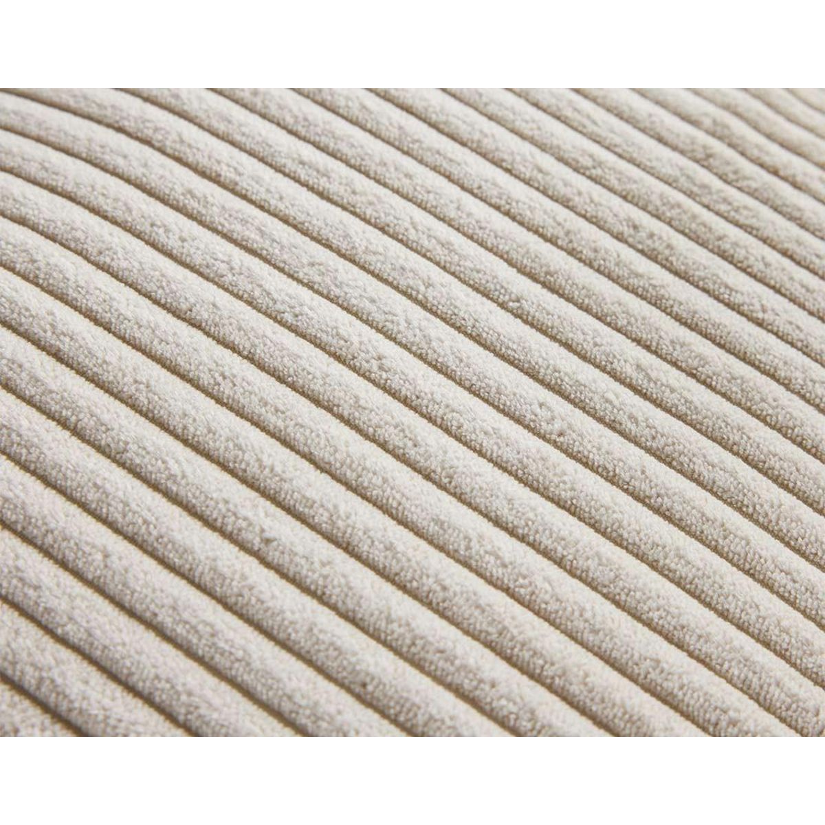 LISA DESIGN Garance - module d'assise 2 places avec accoudoir gauche - en velours côtelé