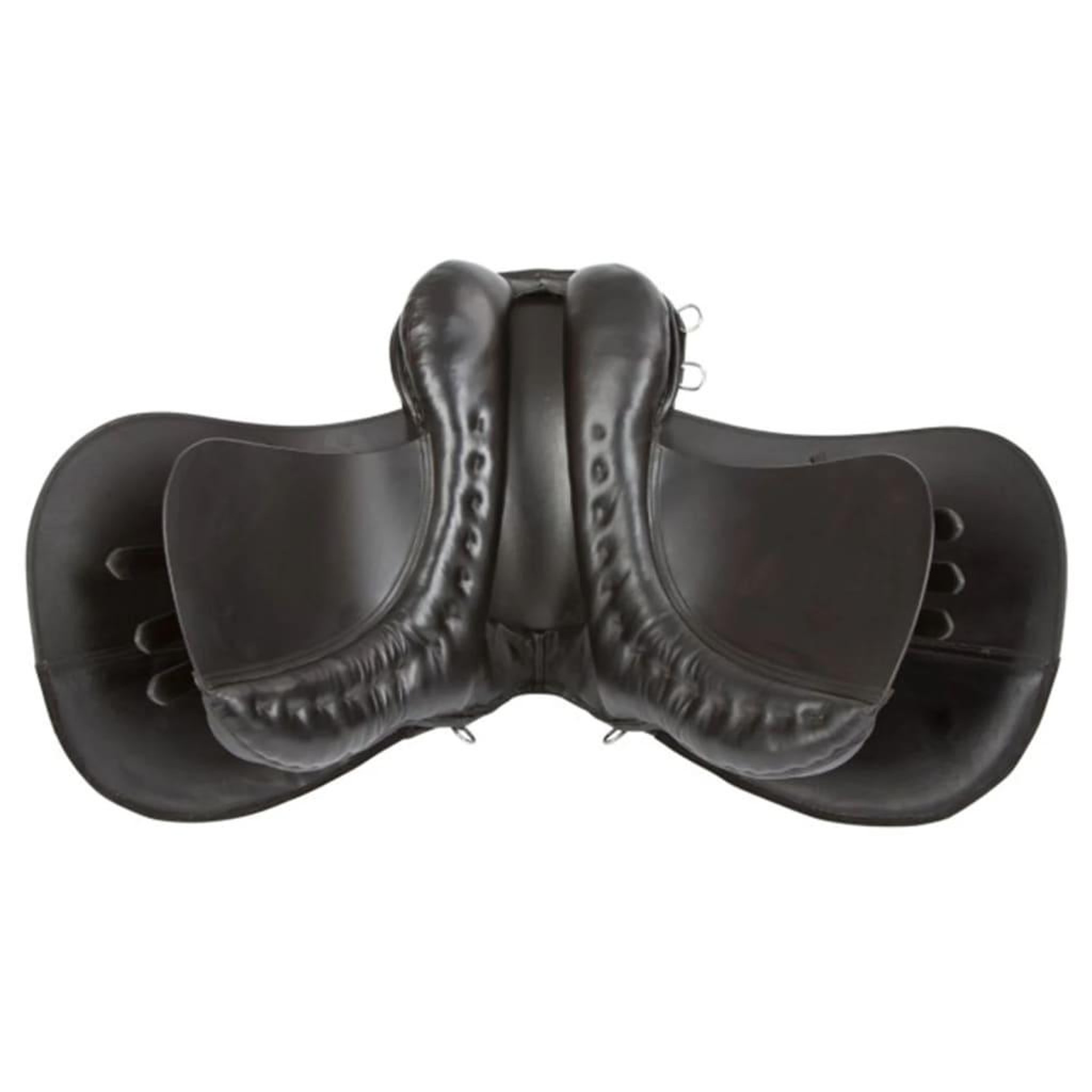 Voir la diapositive 3 : KERBL Kerbl Selle de poney en cuir Noir 32196