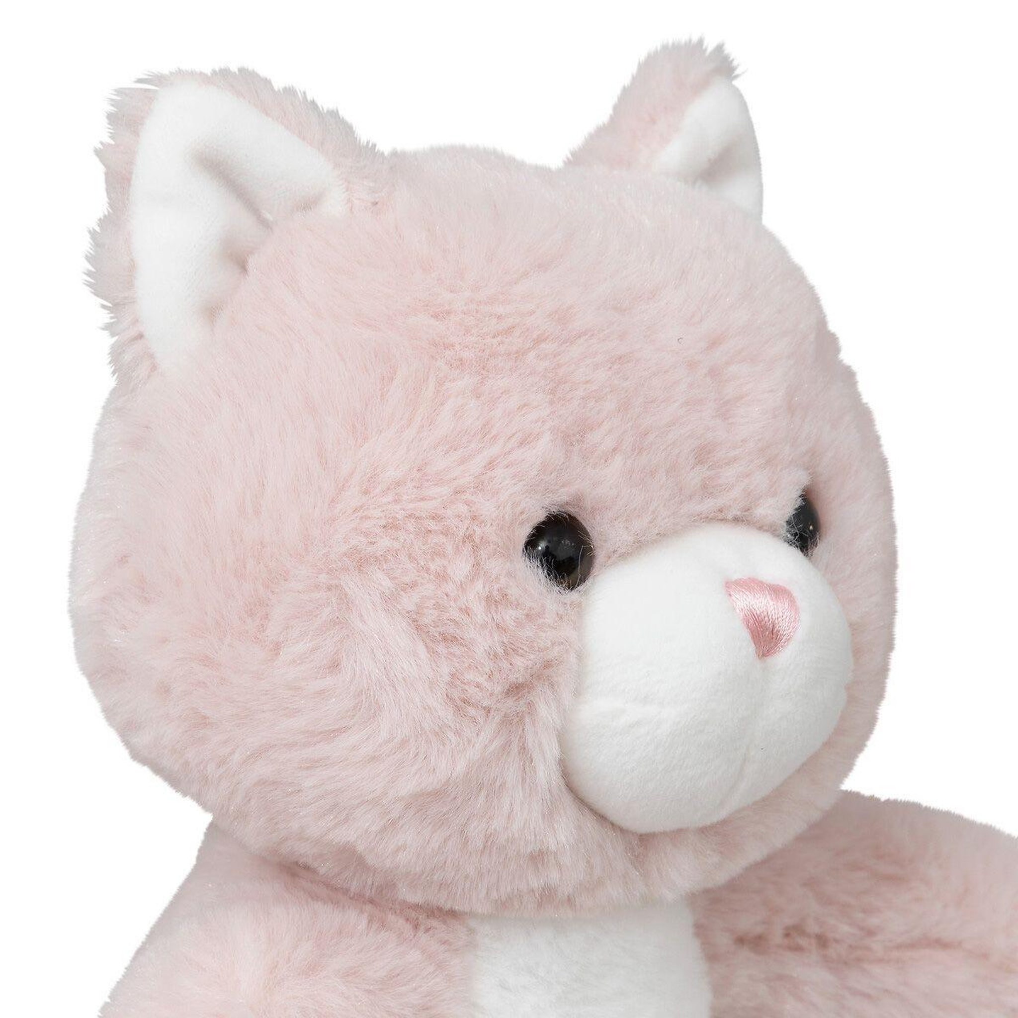 Voir la diapositive 2 : Atmosphera Kids Peluche enfant chat  kitty  28cm rose