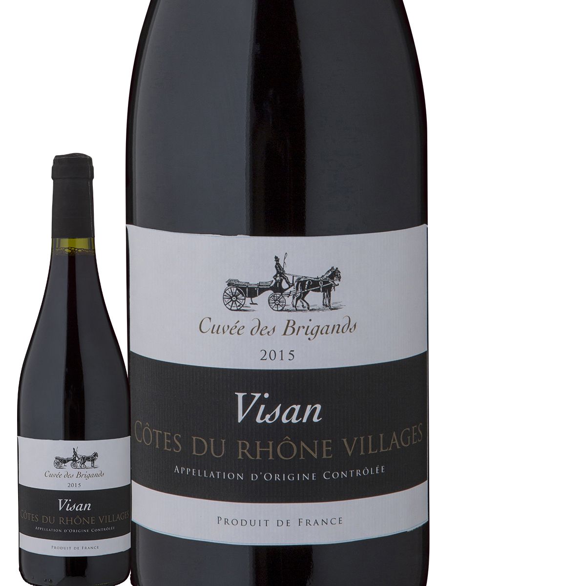 Cuvée des Brigands Côtes du Rhône Villages Visan Vieilles Vignes Rouge 2015