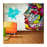 Paris Prix Papier Peint  Graffiti Beauty. Coloris disponibles : Multicolore