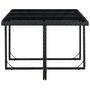 Voir la diapositive 5 : VIDAXL Ensemble a manger d'exterieur 11 pcs coussins poly rotin noir