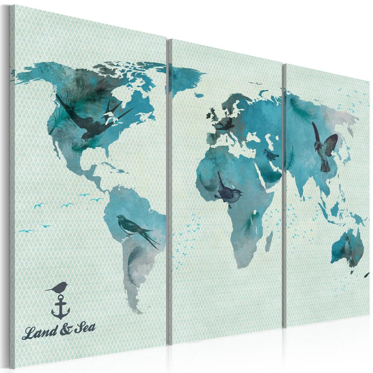 Paris Prix Tableau Imprimé 3 Panneaux  Migration Aviaire
