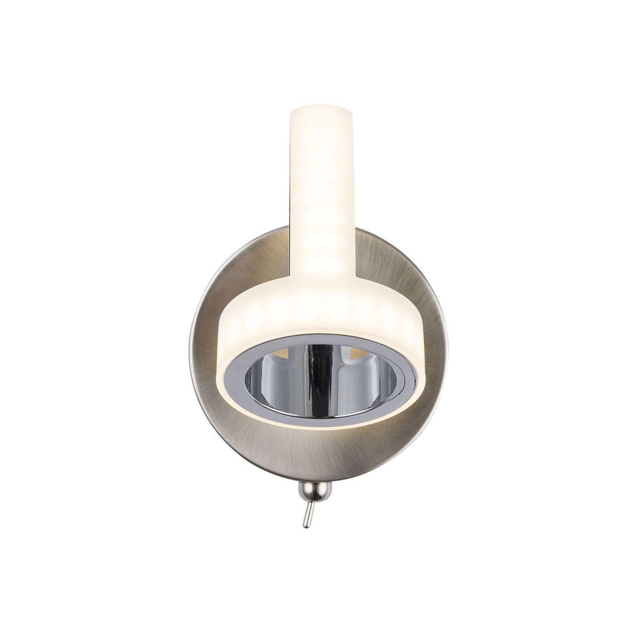 Voir la diapositive 2 : GLOBO Applique spot LED design Rodrik - Argent mat