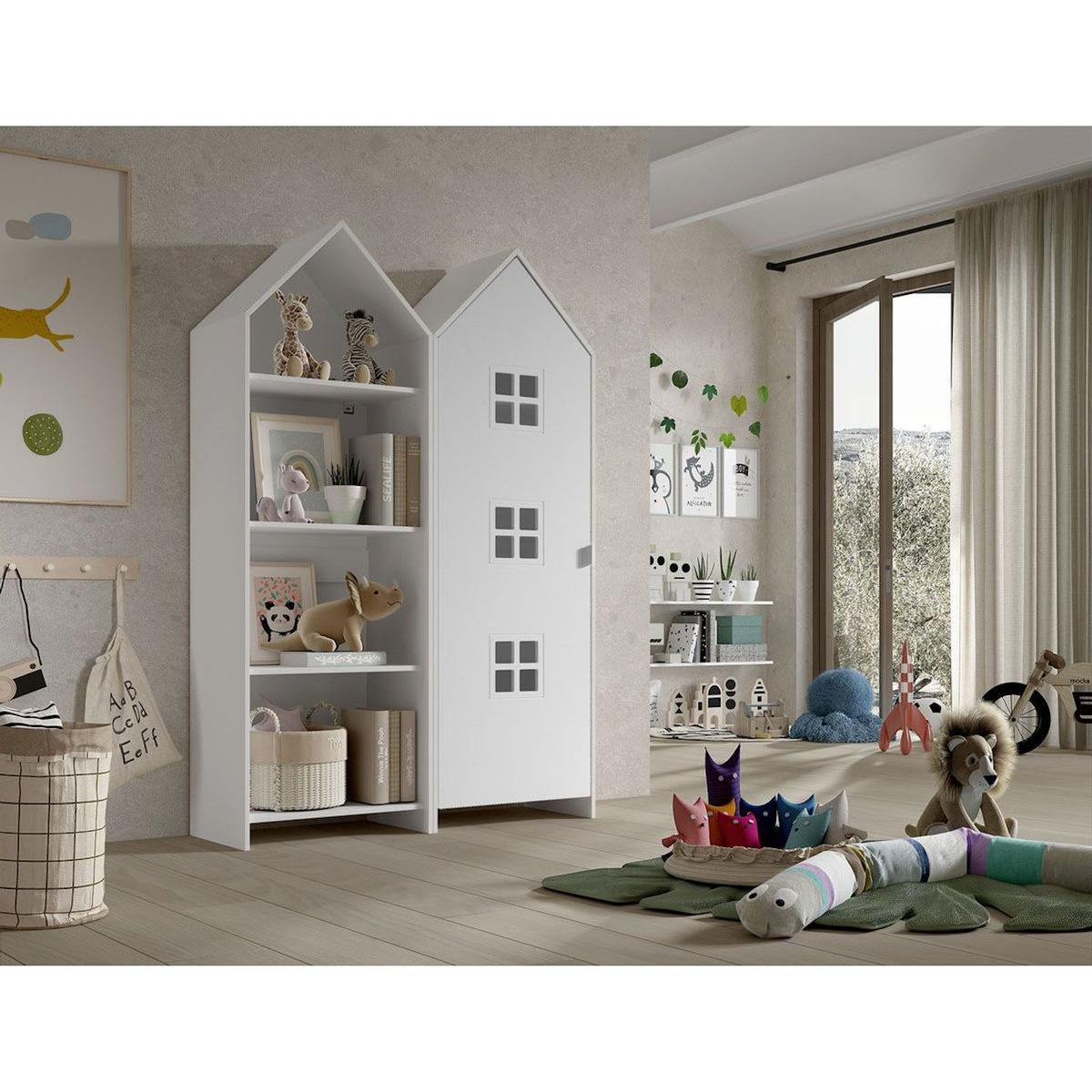 Vipack Combinaison D'armoires 2 Parties Casami Bruges blanc