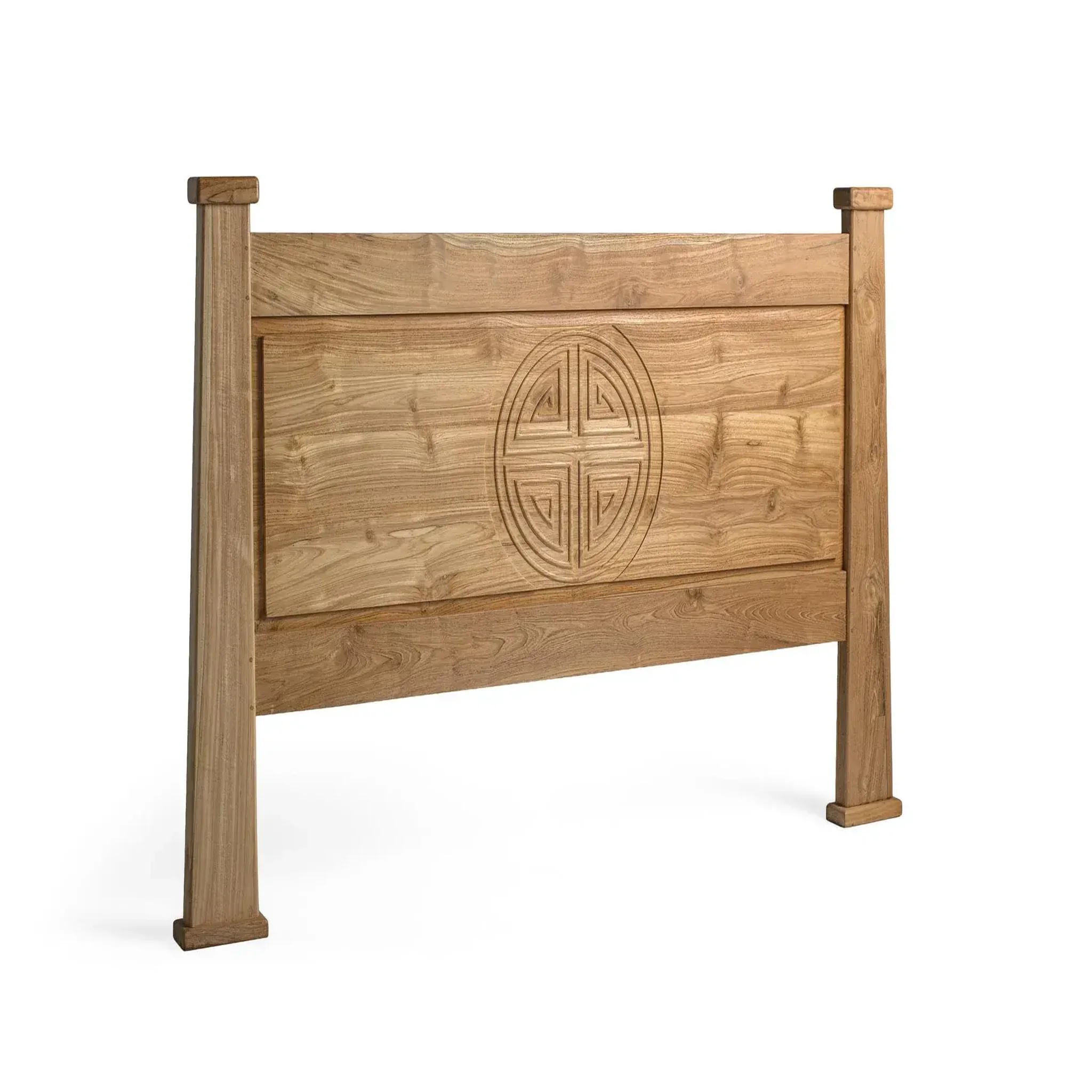 Voir la diapositive 3 : GINER Y COLOMER SL Tête de lit en bois de teck massif 183 cm style colonial oriental
