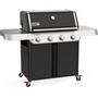 Voir la diapositive 3 : Weber Barbecue gaz Genesis E-415 black 4 brûleurs sur chariot, 86x48 cm