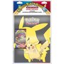 ASMODEE Portefolio pour cartes Pokémon + Booster Epée et Bouclier 10 cartes