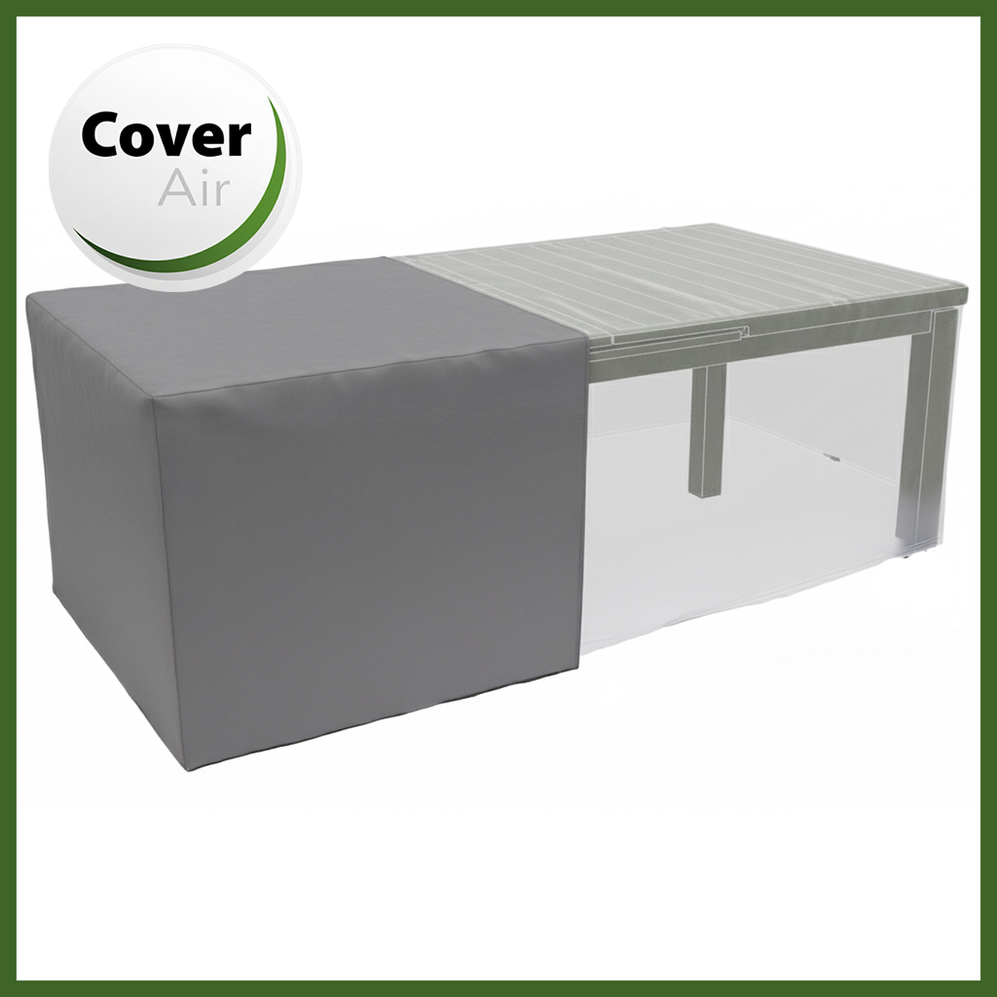 Voir la diapositive 1 : Jardiline Housse cover air table rect 4/6