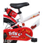 Voir la diapositive 3 : Vélo enfant - Modème 14'' Teen Monster pour enfant de 95/110 cm avec stabilisateurs - Plaque décorative avant - Porte bidon - 2 freins