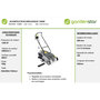 Voir la diapositive 4 : GARDENSTAR Scarificateur émousseur 2 en 1 - 1500W