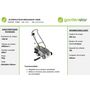 Voir la diapositive 4 : GARDENSTAR Scarificateur émousseur 2 en 1 - 1500W