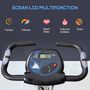 Voir la diapositive 5 : HOMCOM Vélo d'appartement pliable - collaboration Aosom.fr x FFHandball - 8 niv. résistance magnétique réglable
