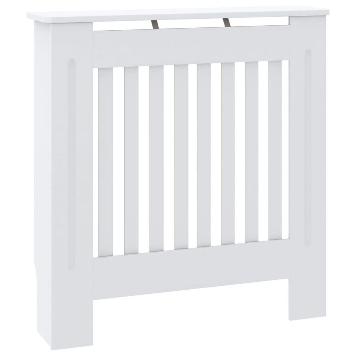 VIDAXL Cache-radiateur MDF Blanc 78 cm