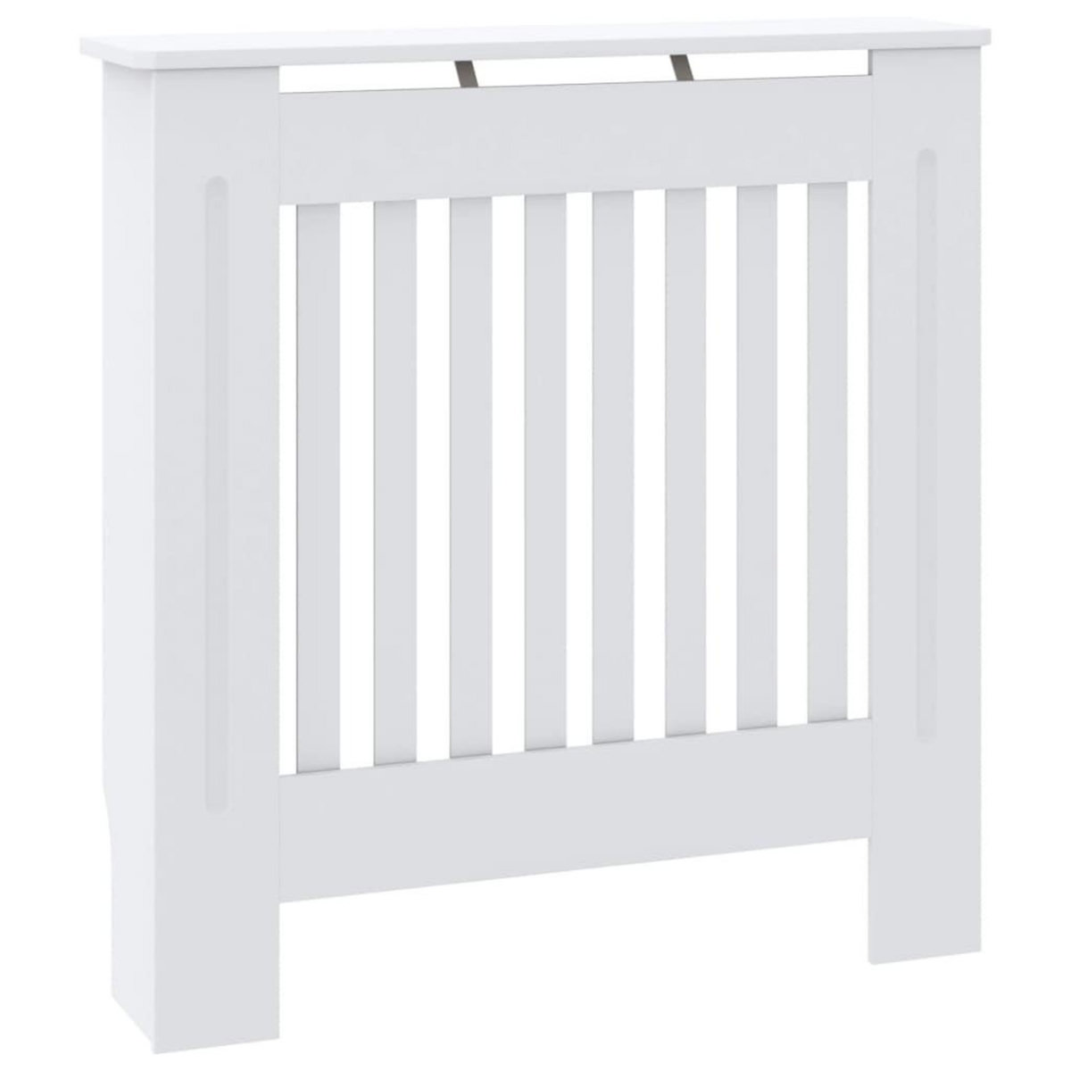 VIDAXL Cache-radiateur MDF Blanc 78 cm
