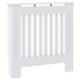 Voir la diapositive 2 : VIDAXL Cache-radiateur MDF Blanc 78 cm