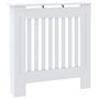Voir la diapositive 2 : VIDAXL Cache-radiateur MDF Blanc 78 cm