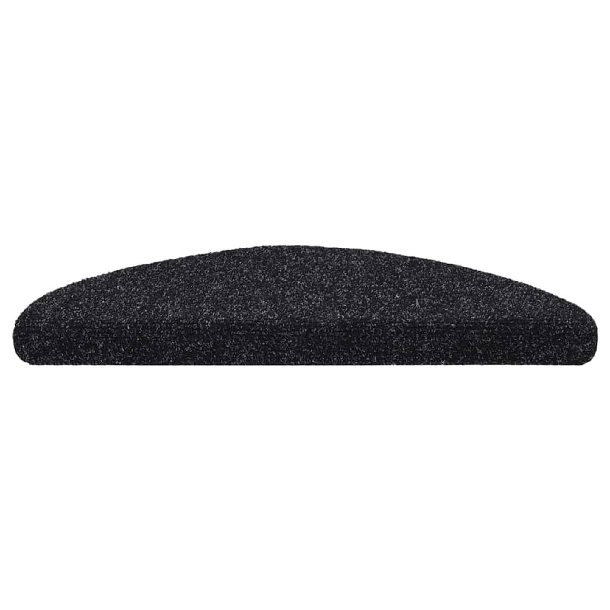 Voir la diapositive 4 : VIDAXL Tapis autoadhesifs de marches 10 pcs Noir 56x17x3 cm Aiguillete