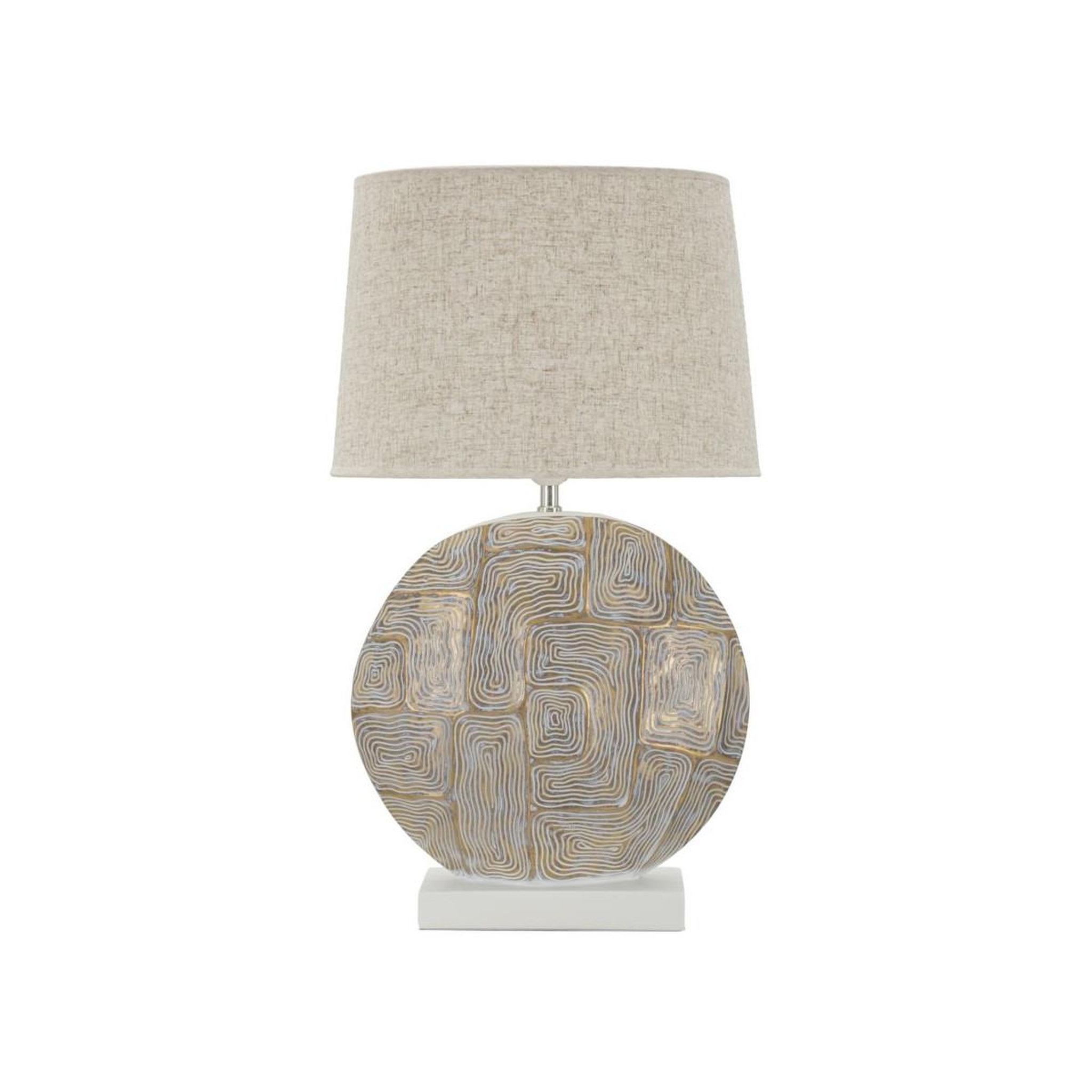 Paris Prix Lampe à poser en résine  elips  68cm or