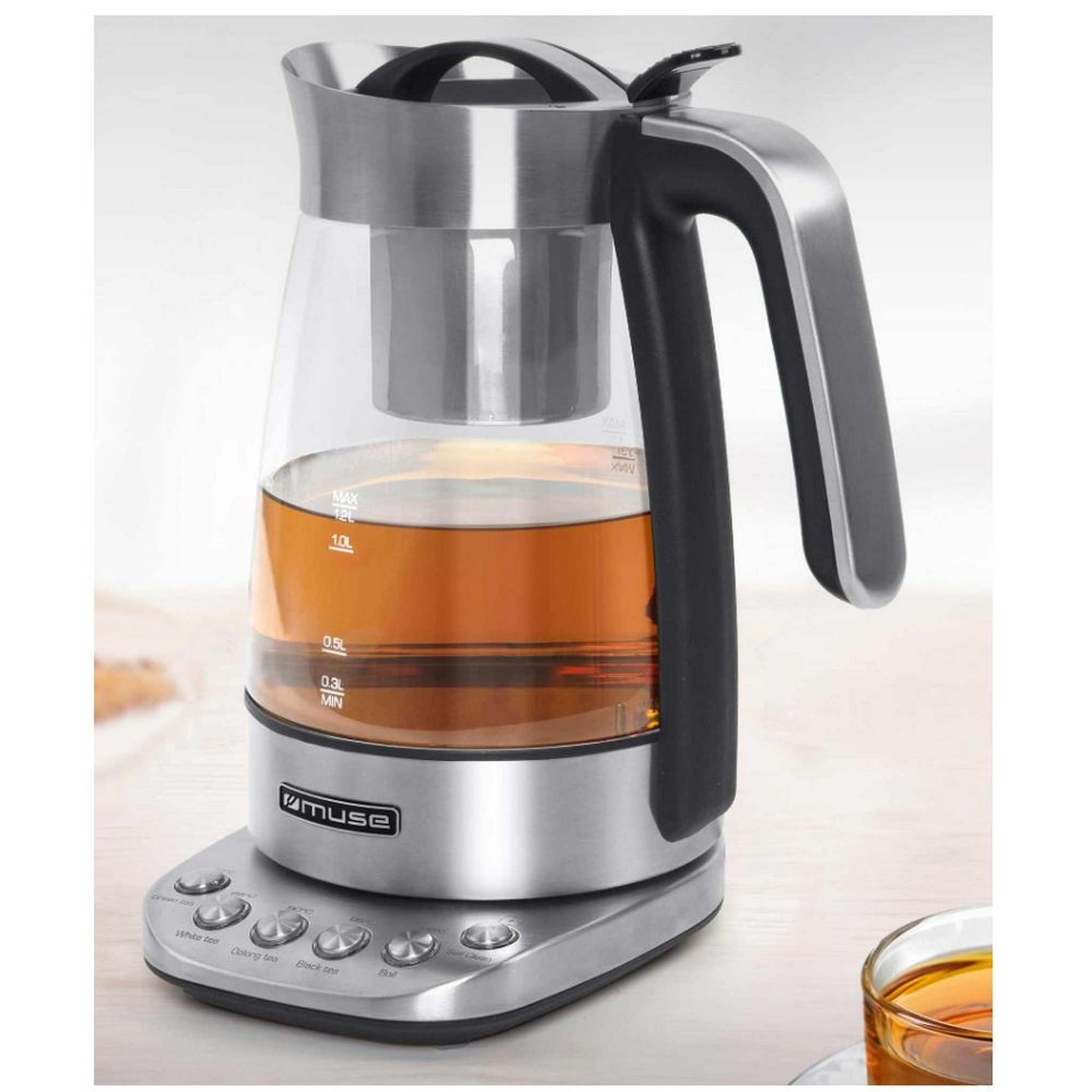 Voir la diapositive 2 : Muse Théière électrique 1.2l 2200w - MS-320T