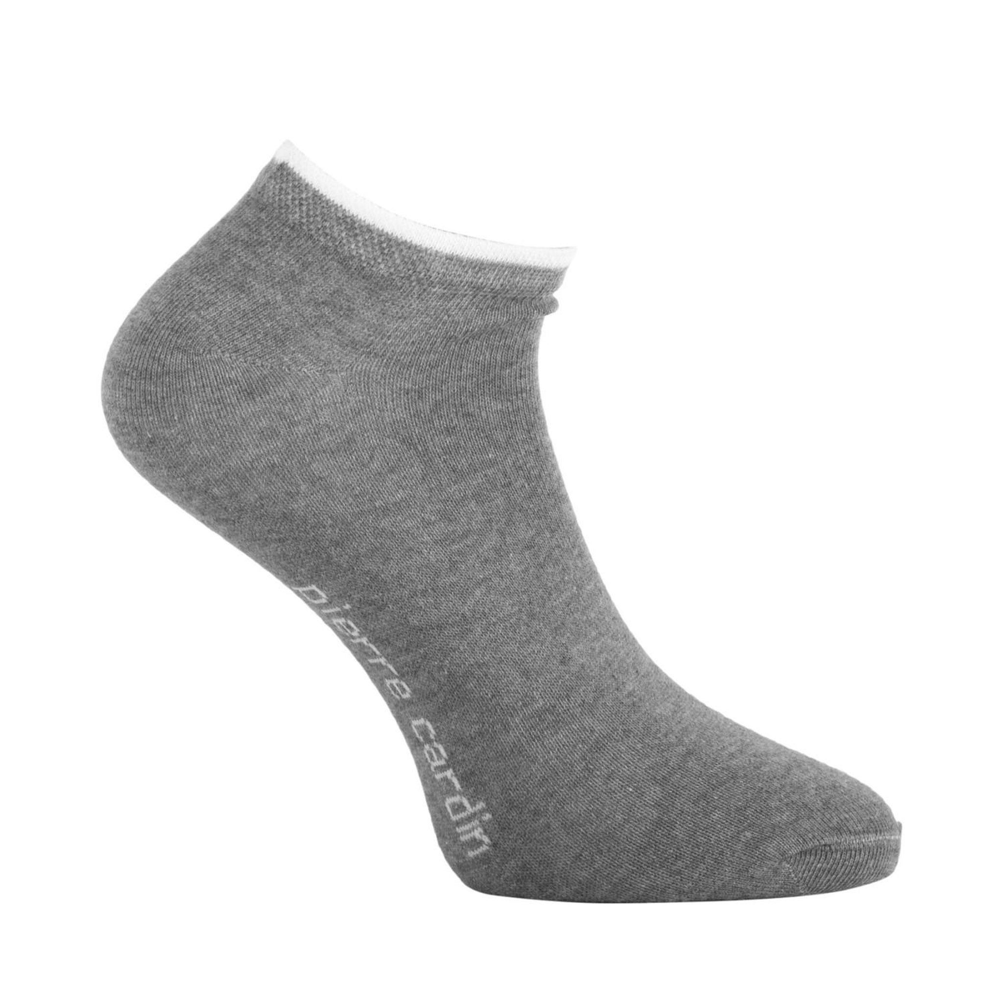 Voir la diapositive 3 : PIERRE CARDIN Lot de 5 paires de chaussettes courtes femme à motif pc 0375 pack a