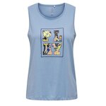Only Débardeur  Femme Only Life Tank. Coloris disponibles : Bleu