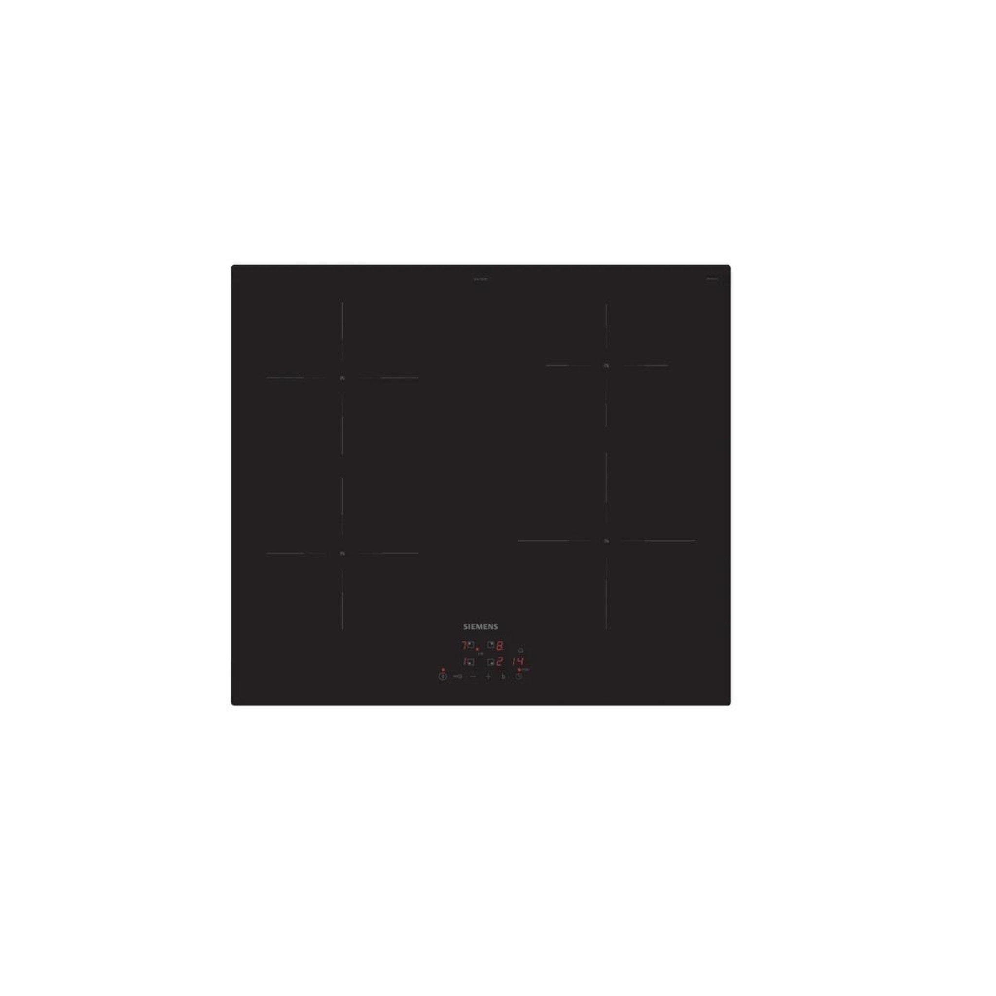 Siemens Table de cuisson induction 60cm 4 feux 4600w noir - EU611BEB5H