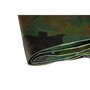 Tecplast Bâche militaire 1,8x3 m 140g/m2 Bâche camouflage de sol verte et noire Bâche de protection en polyéthylène