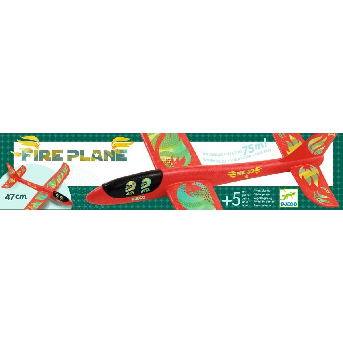 Djeco Avion Fire plane en mousse