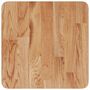 Voir la diapositive 2 : VIDAXL Dessus de table carre Marron clair40x40x2,5cm Bois chene traite