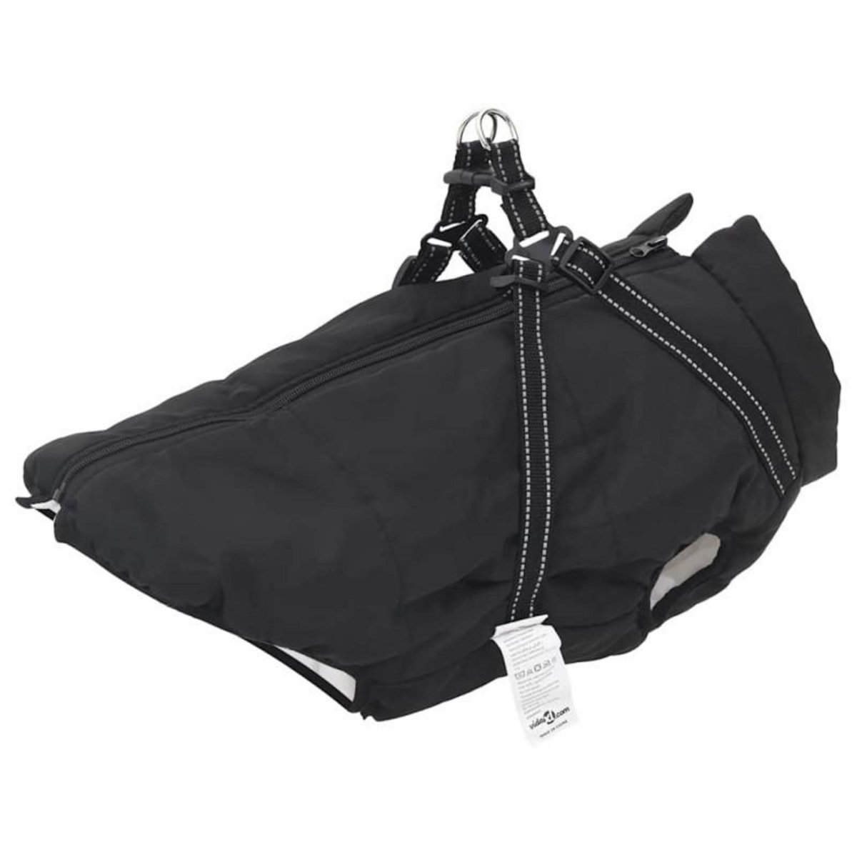 VIDAXL Manteau pour chiens avec harnais imperméable réfléchissant L44