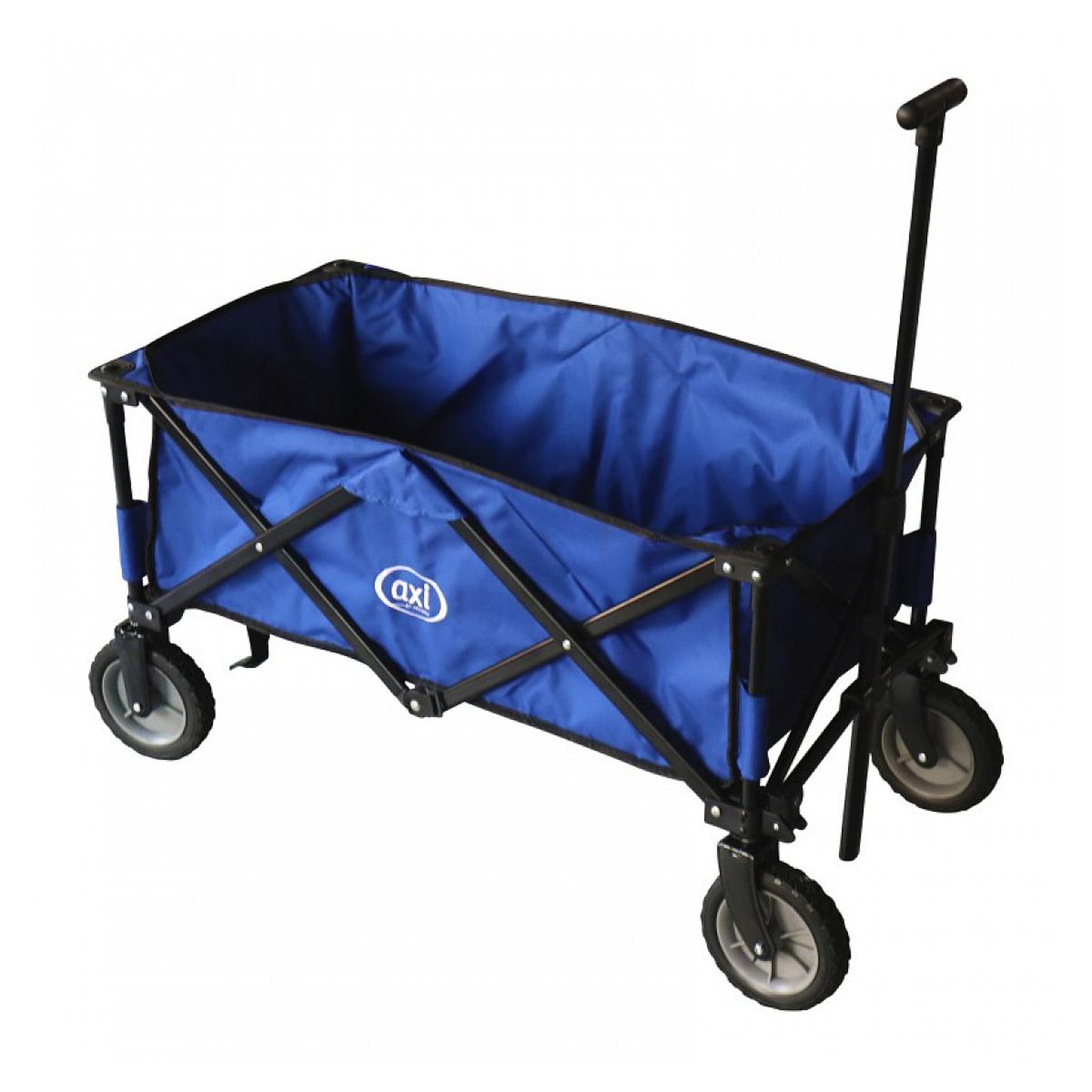 Axi House Chariot de plage pliant bleu AB110 Foldable Beachwagon Blue