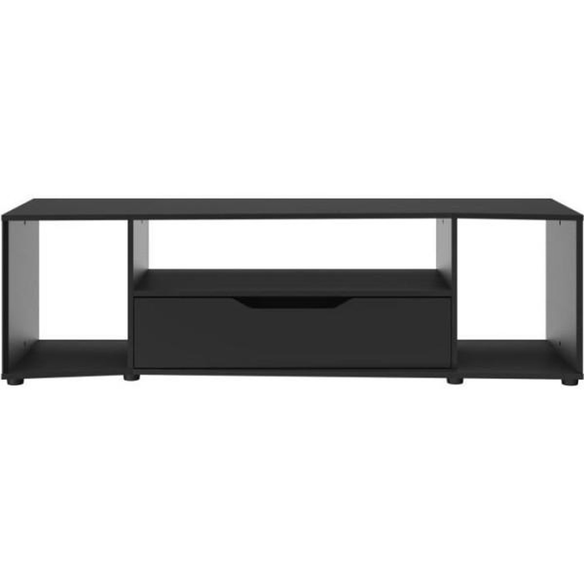 Voir la diapositive 3 : DIAGONE Meuble tv gamer - hack - noir - 163 x 45 x 48 cm - diagone