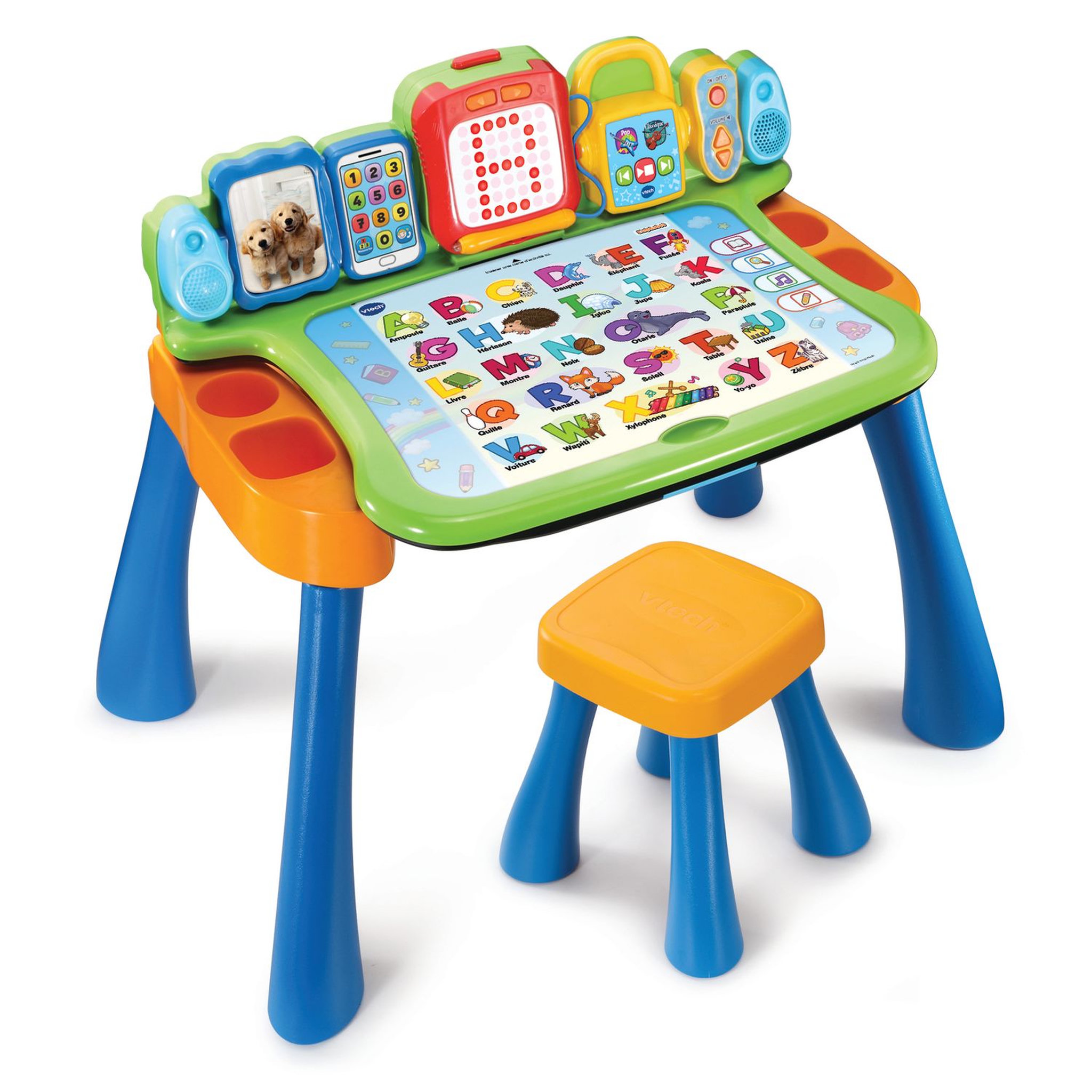 Voir la diapositive 1 : VTECH Magi bureau interactif 4 en 1