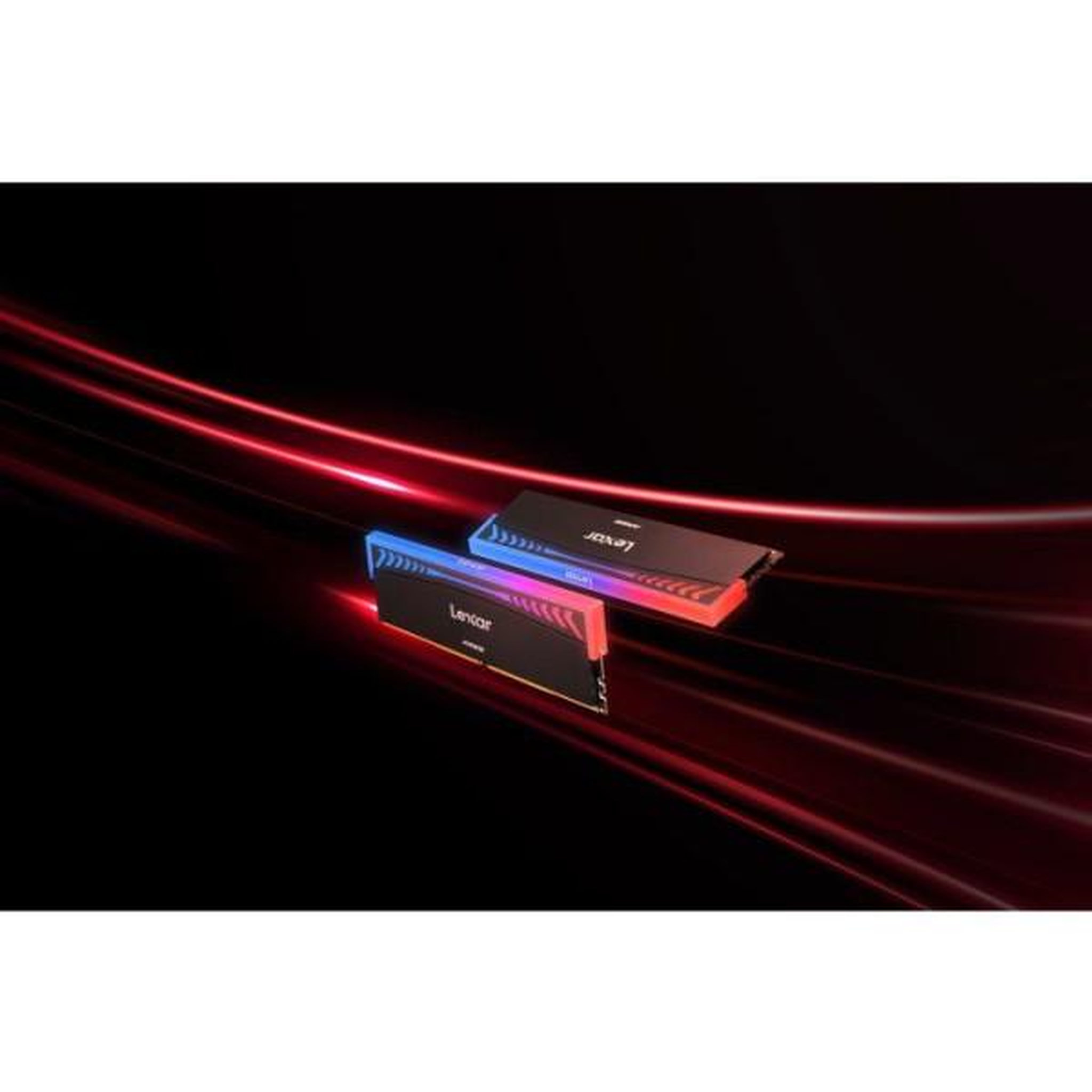 Voir la diapositive 2 : Lexar Barrette Mémoire - LEXAR Ares - DDR5 8000 - CL38 1.45 V - 32 Go (2x 16 Go) - Dissipateur thermique + RGB - Noir