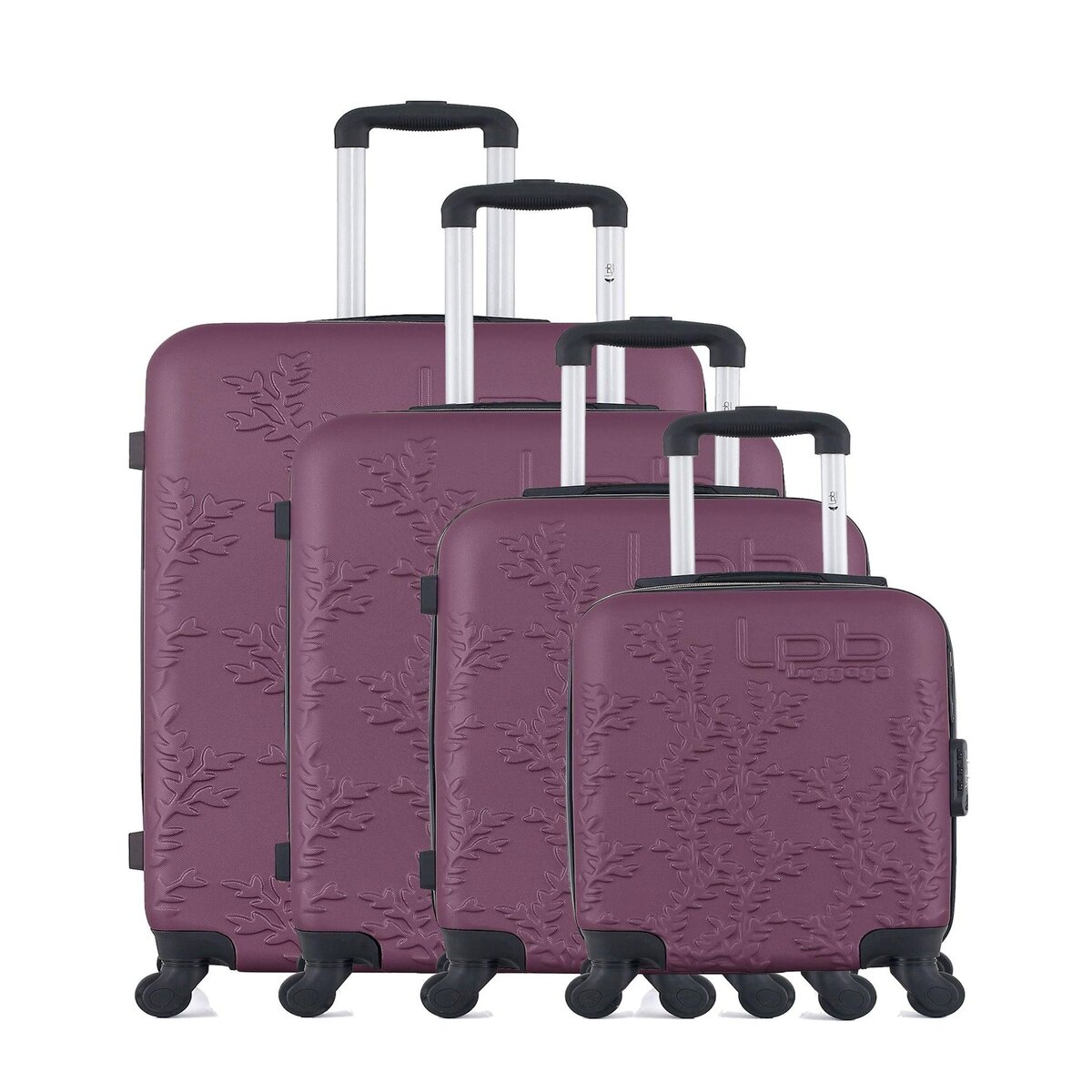 LES P'TITES BOMBES LPB LPB LUGGAGE - Set de 4 Valises NAIS-M 75 cm 4 Roues